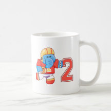 Cumpleaños del fútbol del elefante 2do taza de café