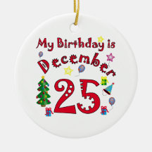 Cumpleaños del navidad adorno para reyes