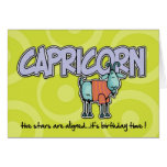 Cumpleaños del zodiaco - Capricornio Felicitación