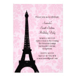Cumpleaños en el dulce dieciséis de París Anuncio Personalizado