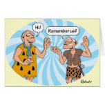 Cumpleaños: Humor de los hombres de las cavernas Felicitacion