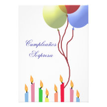 Cumpleaños - invitación