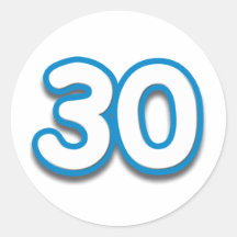 Cumpleaños o aniversario de 30 años - añada el tex etiquetas  