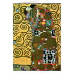 Cumplimiento (el abrazo) por Gustavo Klimt Tarjetas