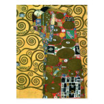 Cumplimiento (el abrazo) por Gustavo Klimt Postales