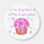 Cupcake de tía imán de nevera