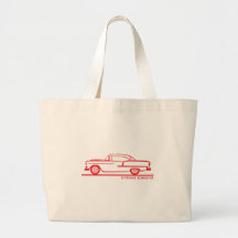 Cupé 1955 de Chevrolet Hardtop Bolsas