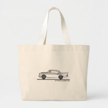 Cupé 1957 de Chevy Hardtop Bolsa