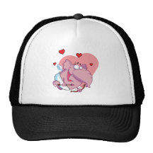 Cupid del elefante gorro