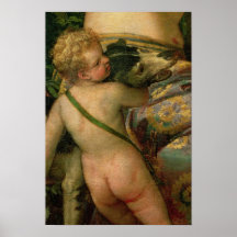 Cupid, detalle de Venus y Adonis, 1580 Impresiones