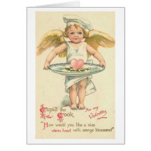Cupid el cocinero felicitacion 