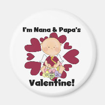 Cupid Nana del muchacho y camisetas de la tarjeta  Iman Para Frigorífico
