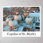 Cúpulas de St Mark, Venecia Posters