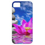Cura natural, reflexiones de la flor de Lotus iPhone 5 Protector