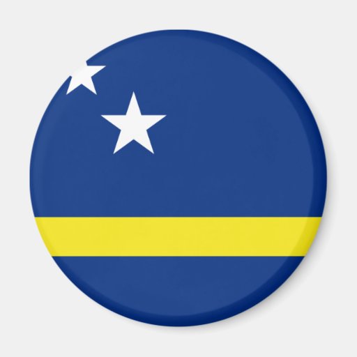Curaçao señala el CW por medio de una bandera Iman Para Frigorífico