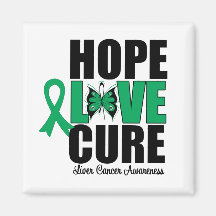 Curación del amor de la esperanza del cáncer de hí imán de nevera