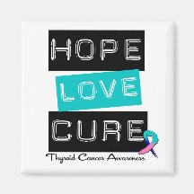 Curación del amor de la esperanza del cáncer de ti imán para frigorifico