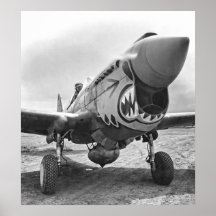 CURTISS P-40 WARHAWK FLYING TIGERS - 1942 IMPRESIONES