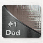 Curva Mousepad del metal del papá #1 Alfombrillas De Ratones
