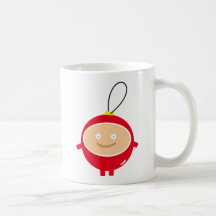 Cute Christmas Ball Teehaferl