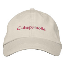 Cutiepatootie Gorra Bordada