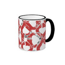 cutouthearts tazas de café