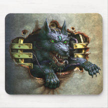 Cyberwolf Tapetes De Ratones