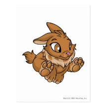 Cybunny Brown Tarjetas Postales
