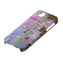 Cyclamen de la primavera iPhone 5 Case-Mate cárcasa