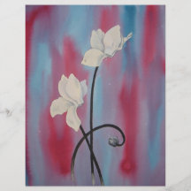 Cyclamens Flyer Personalizado