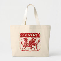 Cymru - País de Gales - vintage Bolsas De Mano