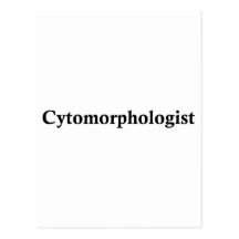 Cytomorphologist Tarjeta Postal