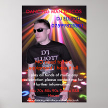 d4, DISCOS DE BAILE del HOMBRE, DJ ELLIOTT, 075998 Posters