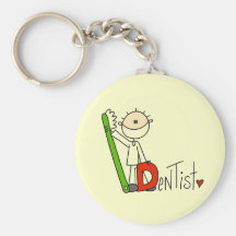 D está para el dentista llavero