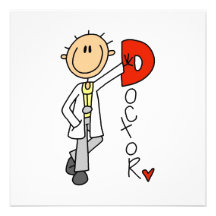 D está para el doctor comunicado personalizado