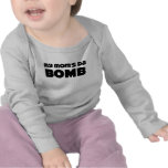 DA de mi mamá bombardea la camisa de manga larga