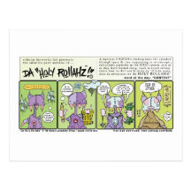 ¡DA Rollahz santo! Postal del poder y de Bling del