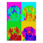 Dachshund del arte de Op. Sys. Postal
