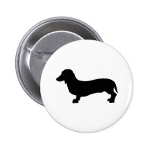 Dachshund del perro pin