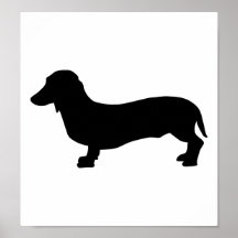 Dachshund del perro impresiones