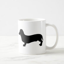 Dachshund del perro tazas