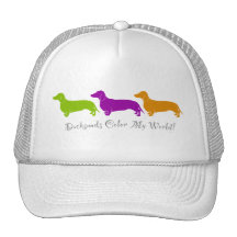 Dachshund - diseños ingeniosos originales de Doxie Gorro De Camionero