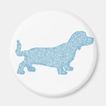 Dachshund Imán Para Frigorifico