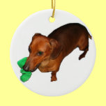Dachshund miniatura adornos