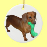 Dachshund miniatura adornos