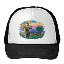 Dachshund (negro y moreno) gorras