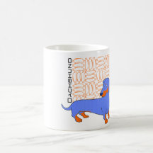 Dachshund o salsicha caneca