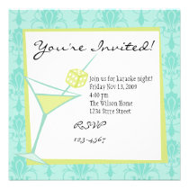 Dados Martini invitaciones