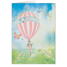 D'aire rosado del impulso de la raya de París Tarjetón