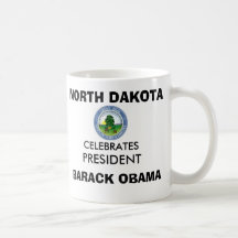 DAKOTA DEL NORTE celebra los recuerdos de presiden Taza De Café